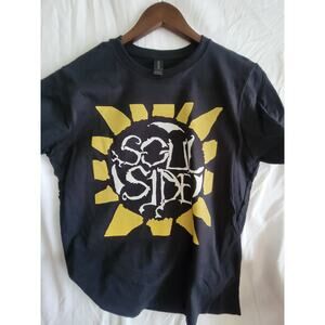 Soulside  band t shirt Ladies Large  Black